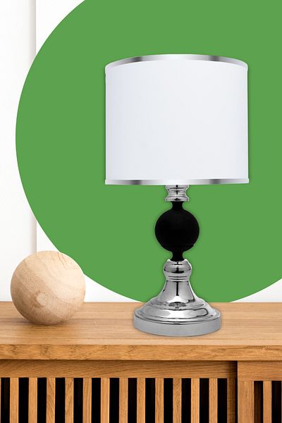 MINIMAL ETICARET VE BILGI TEKNOLOJILERI Omega Contrast Silver-black Mini Lampshade