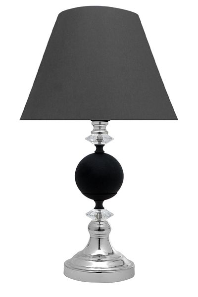 MINIMAL ETICARET VE BILGI TEKNOLOJILERI Omega Silver Black Contrast Lampshade