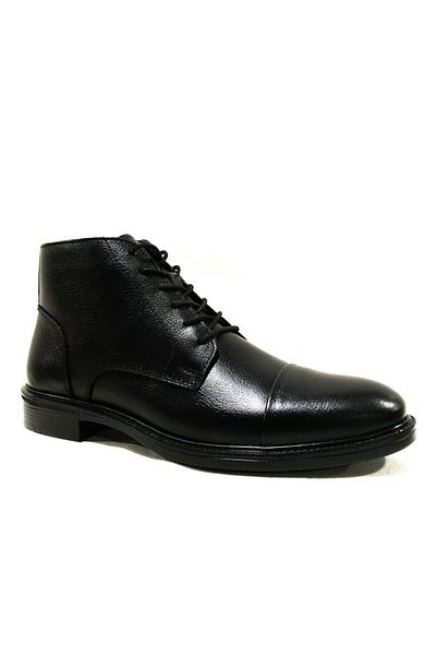 Hammer Jack Black Lace-up Zippered Anatomical Comfort Men's Boots