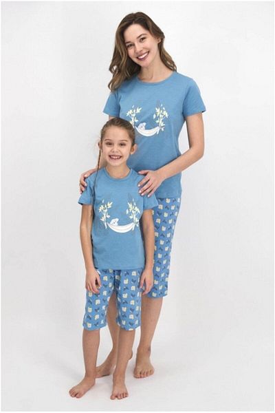Arnetta Women's Capri Set - Indigo