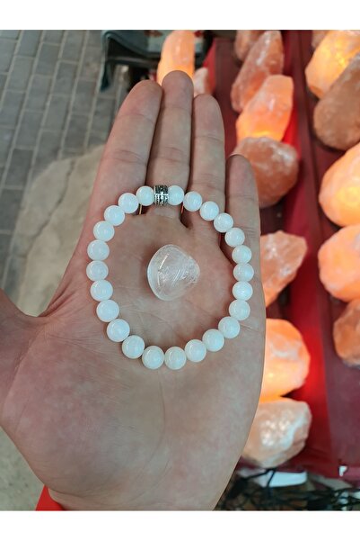 NBS Beautiful Naturel Stones حجر القمر (مع هدية حجر الكريستال) الحجر الطبيعي ...