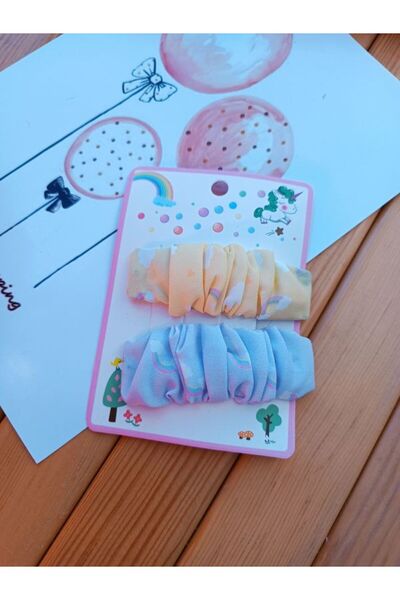 EyER Shoping 2 različite obojene Naborano kopče za zakopčavanje