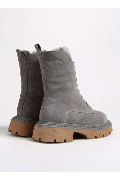 Aeropostale Deri Gri Kadın Bot RIPPON