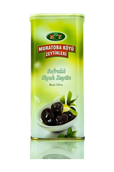 Genel Markalar ZEYTİN Sofralık Muratoba Köyü Zeytini (231-290)(900 GR)( Teneke)