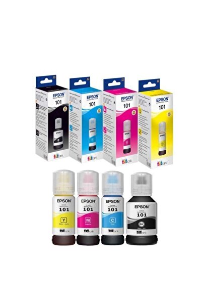 EPSON 101 Orijinal Mürekkep Seti Cmyk -l4150-l4160-l6160