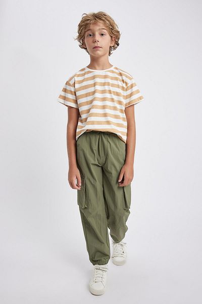 DeFacto Boy's Cargo Jogger Leg Parachute Trousers B2589a823au