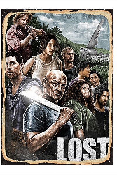 Bedeko Ξύλινος πίνακας μοντέλου της σειράς Lost