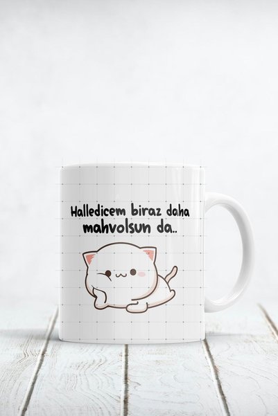 WixelArt Halledicem Biraz Daha Mahvolsun Da Baskılı Kupa Bardak