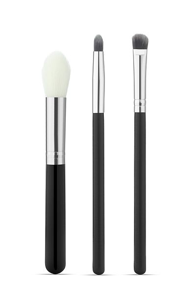 Nera Classy 3 Pcs Brush Set - Brush Set Used for Precision Work