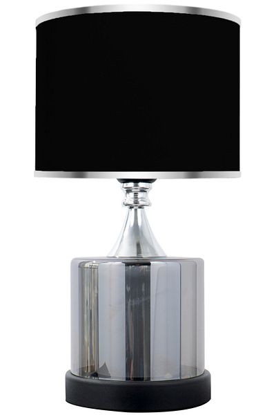 MINIMAL ETICARET VE BILGI TEKNOLOJILERI Lambent Smoked Black Glass Lampshade