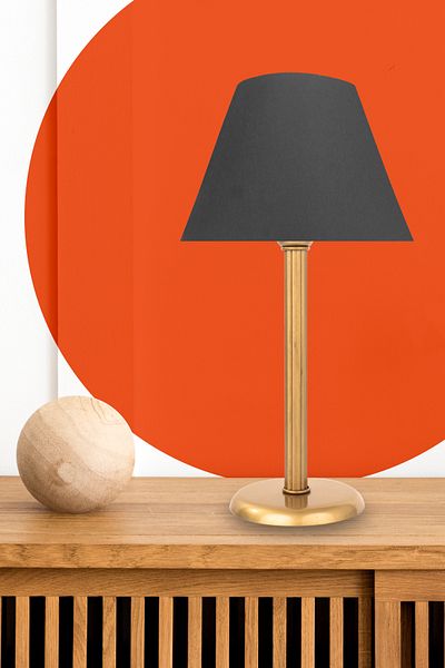 MINIMAL ETICARET VE BILGI TEKNOLOJILERI Line Gold Cone Lampshade