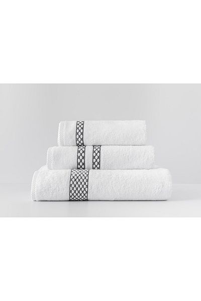 Gül Güler Embroidery Detailed Face Towel Patty
