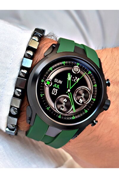 Reward Yeşil Renk Rewatch Nabızölçer Adımsayar Uyku Takibi Müzik Dinleme Akıl...