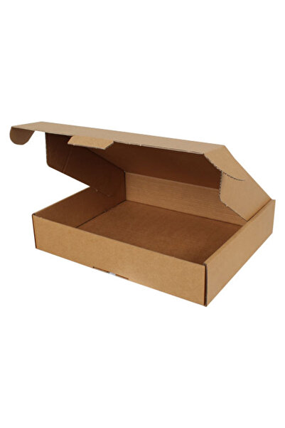 Kolici 50x40x10cm Kutu - Kilitli Kutu - Çift Oluklu - 6,6 Desi Kutu - Kraft 5...