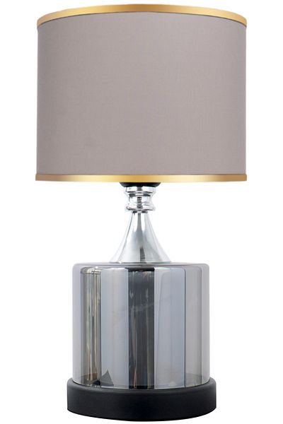 MINIMAL ETICARET VE BILGI TEKNOLOJILERI Lambent Smoked Black Glass Lampshade
