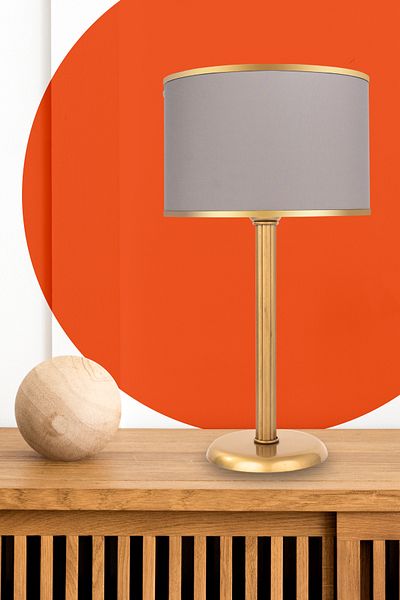 MINIMAL ETICARET VE BILGI TEKNOLOJILERI Line Gold Lampshade