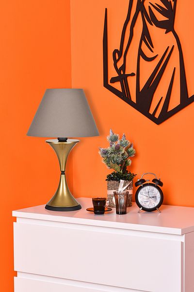 MINIMAL ETICARET VE BILGI TEKNOLOJILERI Avantgarde Gold Time Cone Lampshade