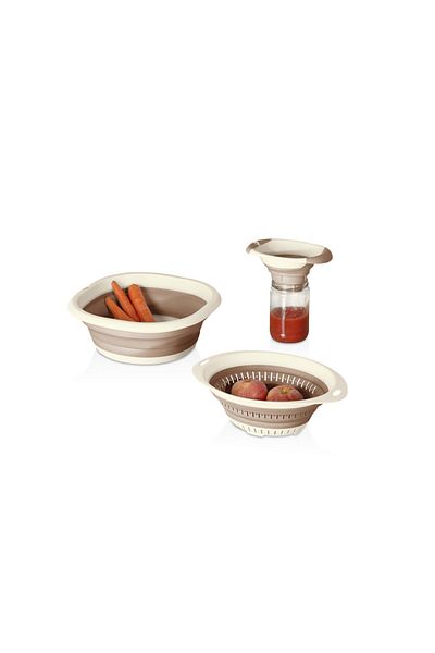 VİP AHMET Beach Folding 3-Piece Kitchen Set