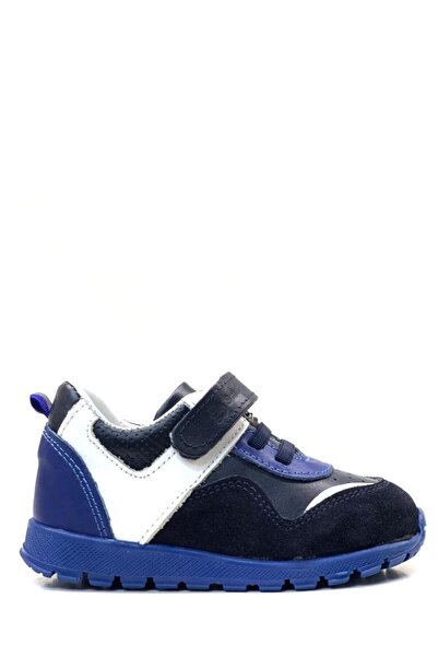 Tuğba Ortopedi 1709 Orthopedic 100% Genuine Leather Baby Boy Navy Blue/Sax Bl...