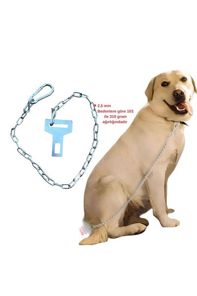 hebmeyy Dog Safety Belt, Chain, Pet Vehicle Safety Belt Cat Dog Car Car Collar