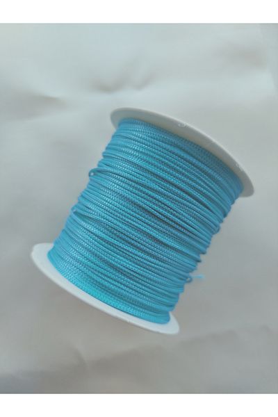 Bonanka Turquoise Color 100 Meters Parachute Macrame Bracelet Knitting Yarn (1.0 mm)