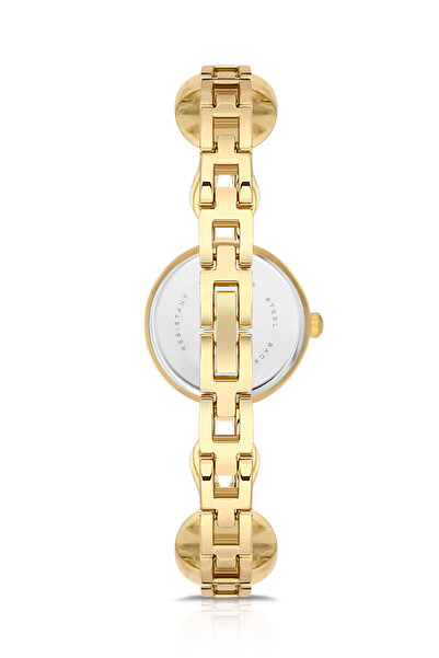 Polo Air Elegantní Vintage dámské náramkové hodinky Zircon Stone Náramek kombinace zlaté barvy