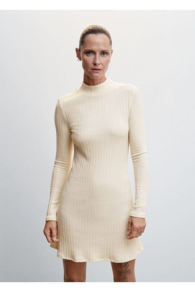MANGO Woman Short Knit Dress