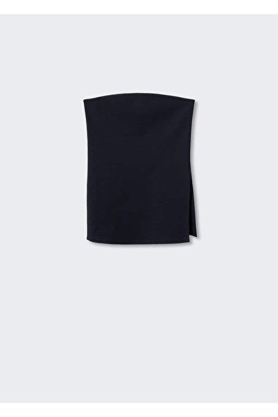 MANGO Woman Διάτρητη μπλούζα Bandeau