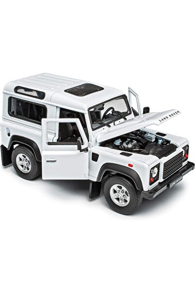 WELLY Land Rover Defender 90 Klasik Model Araba Beyaz - 1/24 Ölçek