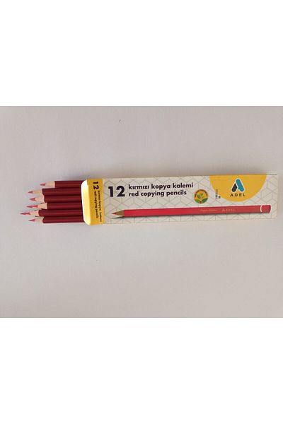 ADN KIRTASİYE Adel Red Pen 12 Pieces
