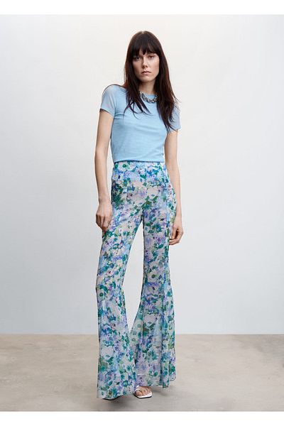MANGO Woman Tricou semitransparent