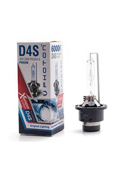 Photon D4s 6000k Xenon Yedek Ampulü %50 Fazla Işık