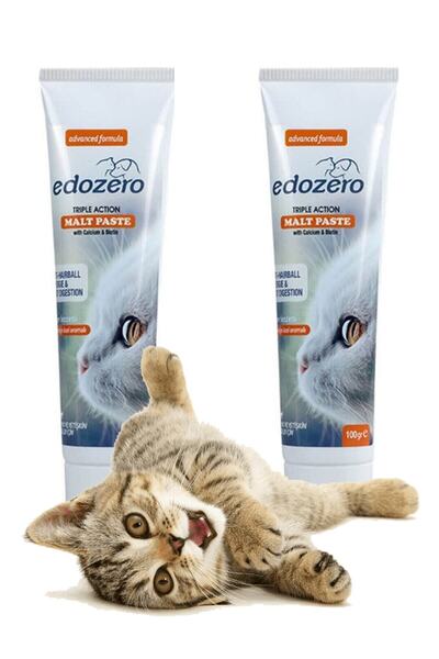 Edozero Yavru Ve Yetişkin Kediler Için Malt Paste 100 Gr. (tüy Yumağı Önleyic...