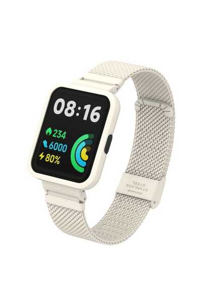 Genel Markalar Xiaomi Redmi Watch 2 Lite Kilitlenebilir Klips Açılımlı Örgü T...
