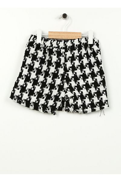 Koton Shorts, 5-6 Years, Black - White