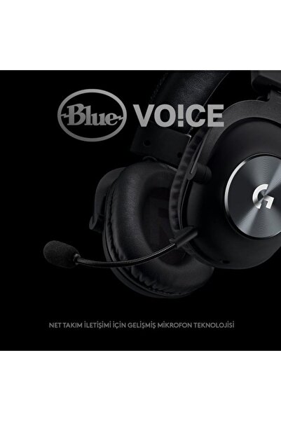 logitech G PRO X 7.1 Surround Ses Oyuncu Kulaklığı - Siyah