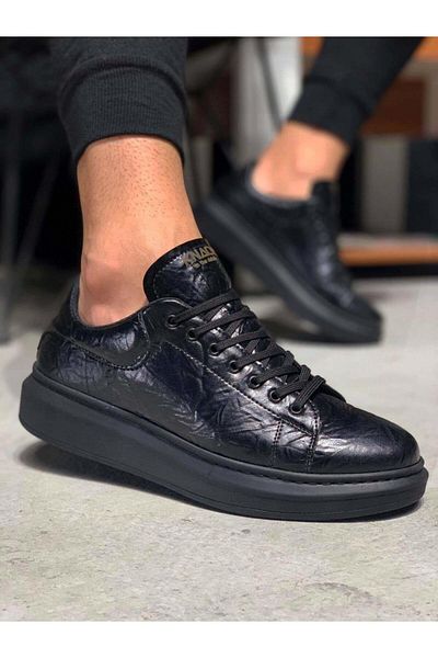 BZ Moda B044 ST Lace-Up Ορθοπεδική Σόλα Ανδρικά Παπούτσια Παπούτσια Μαύρα
