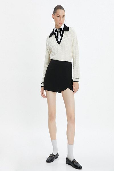 Koton Ecru-Pullover für Damen