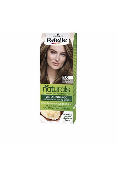 Palette Doğal Renk Tonu #5.0-castaño Claro Paleti