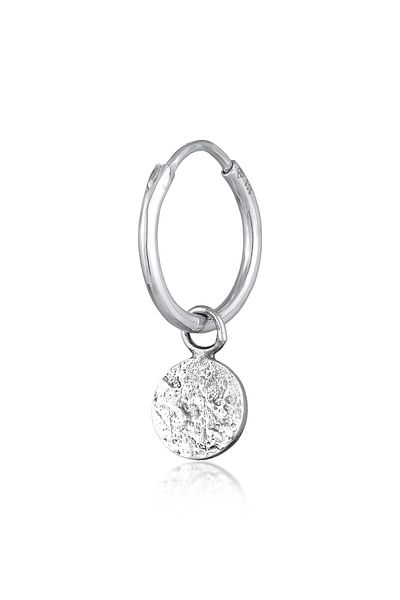 KUZZOI Ohrringe Tek Kreol Plättchen Vintage 925 Gümüş