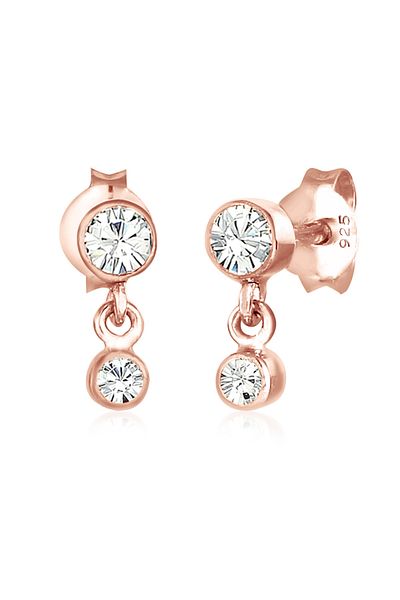 ELLI Ohrringe Ohrhänger Kristalle 925 Sterling Silber