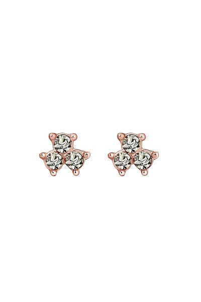 ELLI Ohrringe Geo Trio Fein Crystal 925 Silber