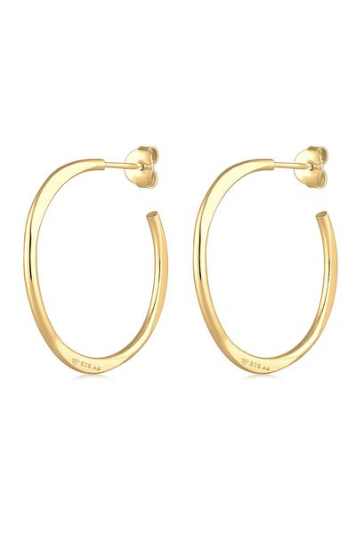 HAZE & GLORY Ohrringe Creolen Ohrstecker - Everyday 925 Silber