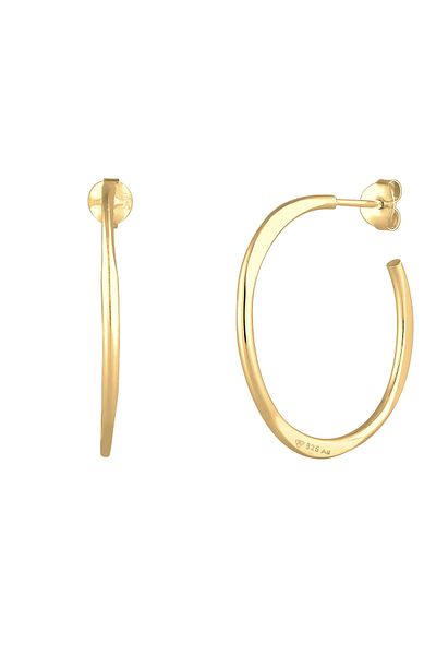 HAZE & GLORY Ohrringe Creolen Ohrstecker - Everyday 925 Silber