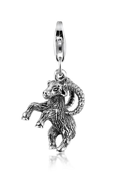 Nenalina Charm Anhänger Sternzeichen Steinbock 925 Silber