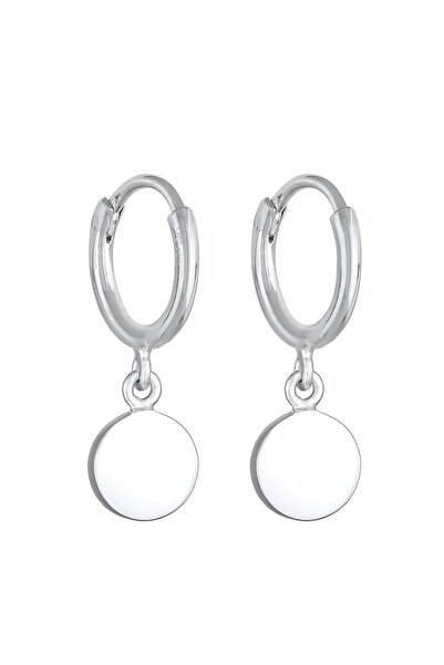 ELLI Ohrringe Kinder Creolen Smiley Emaille 925 Silber