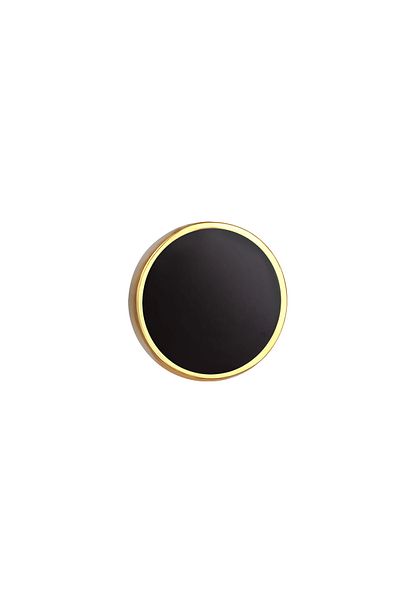 KUZZOI Ohrringe Basic Kreis Geo Trend Emaille 925 Ayar Gümüş