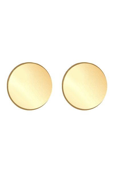 ELLI Ohrringe Stecker Kreis Rund Basic 925 Ayar Gümüş
