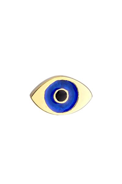 ELLI Ohrringe Single Ohrstecker Evil Eye Symbol Emaille 925 Silber