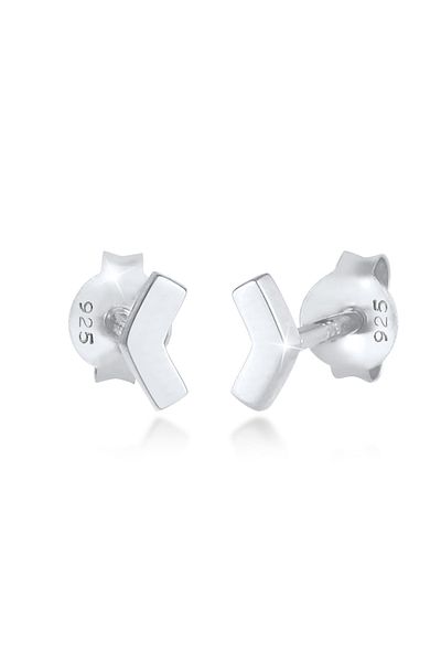 ELLI Ohrringe Stecker Dreieck Geo Spitze 925 Silber